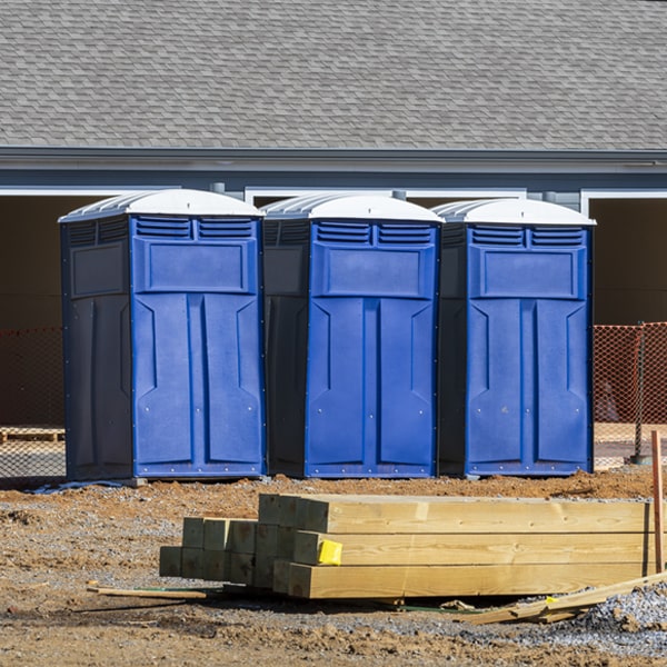 are there any restrictions on what items can be disposed of in the porta potties in Hammond MN